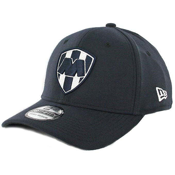 New Era 3930 Rayados de Monterrey Flexfit Hat (Dark Navy) Mexico Soccer Cap