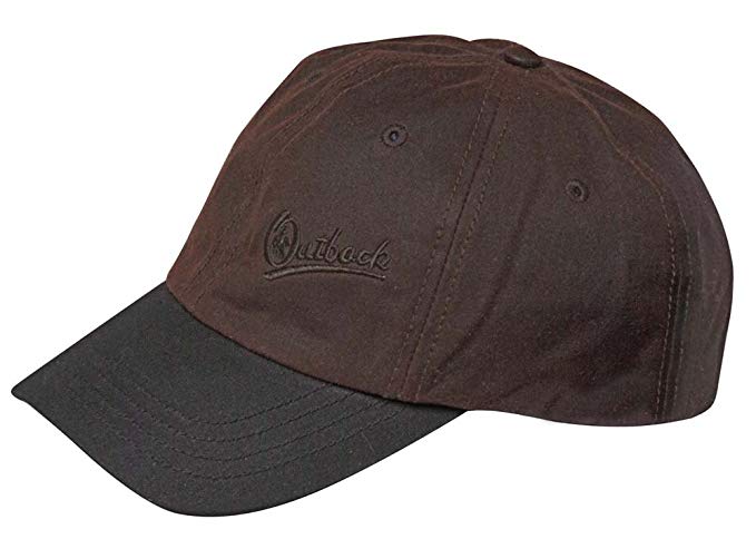 Outback Trading Co Men's Co. Oilskin Aussie Slugger Cap - 1483Tan