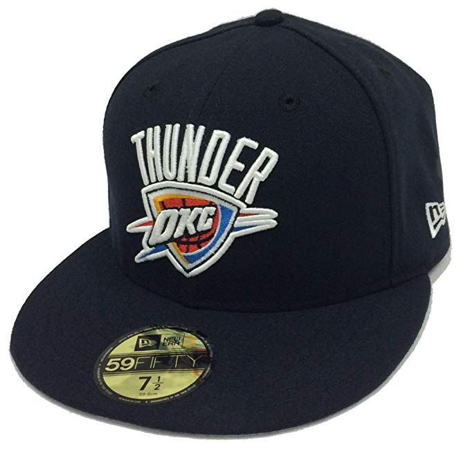 New Era 59Fifty Playoffs Oklahoma City Thunder Navy Fitted Cap