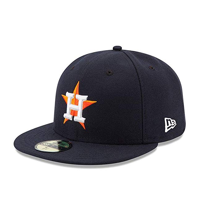 New Era 59FIFTY Houston Astros Navy MLB 2017 Authentic Collection On Field Home Fitted Cap