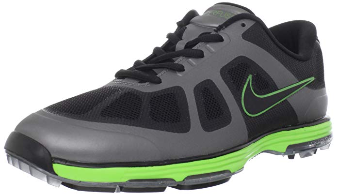 Nike Golf Men's Nike Lunar Ascend-M, Black/Grey/Electric Green, 8.5 M US