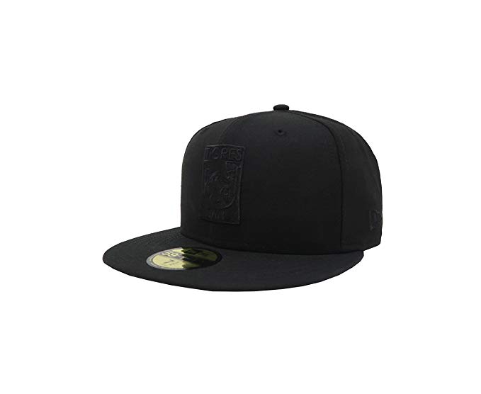 New Era 59Fifty Hat Tigres De Monterrey Soccer Club MX League Black Fitted Cap