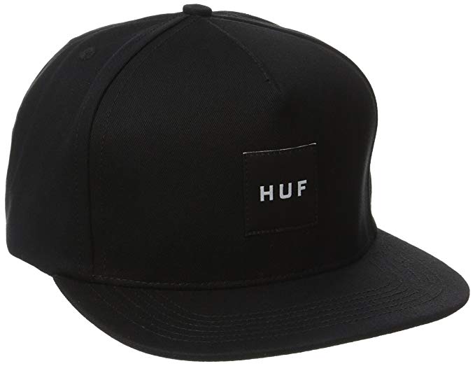 HUF Men's Box Logo Snapback Hat