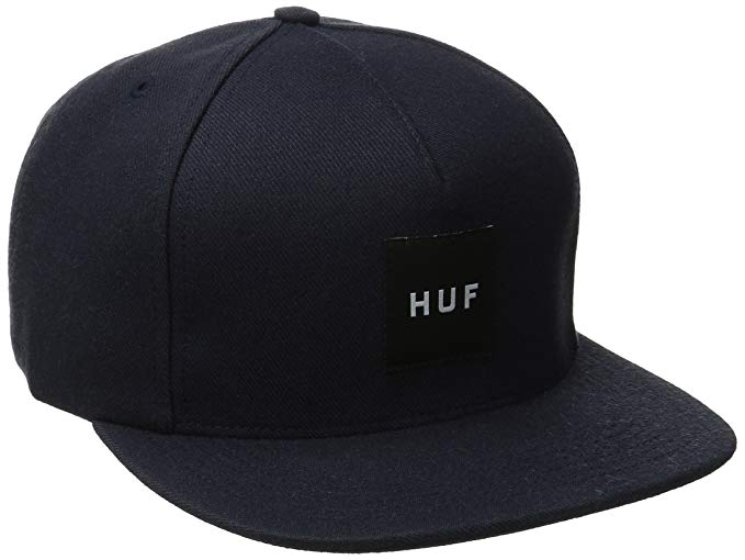 HUF Men's Box Logo Snapback Hat