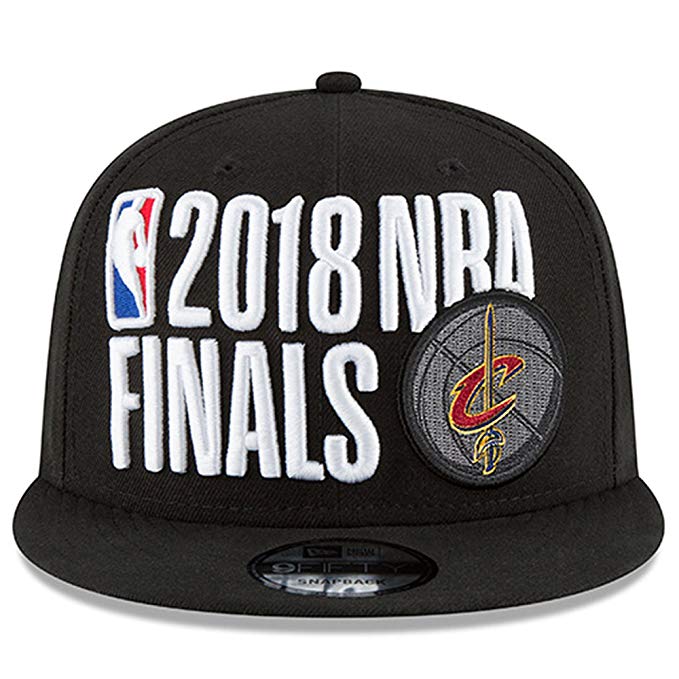 New Era Cleveland Cavaliers 2018 Eastern Conference Champions Locker Room 9FIFTY Snapback Adjustable Hat – Black