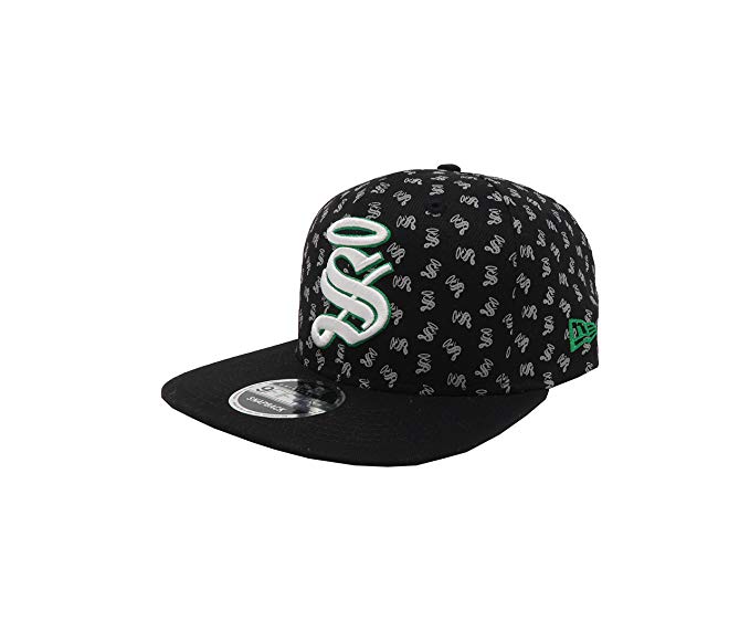 New Era 9Fifty Hat Santos Laguna Soccer Club Liga Mx Black Mini S Logos Snapback