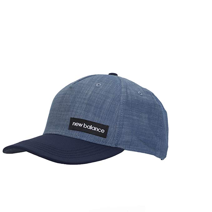 New Balance Chambray 5 Panel Flat Brim Cap