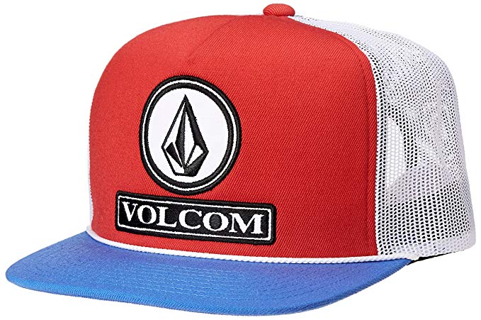 Volcom Men's Dually Cheese Five Panel Trucker Hat