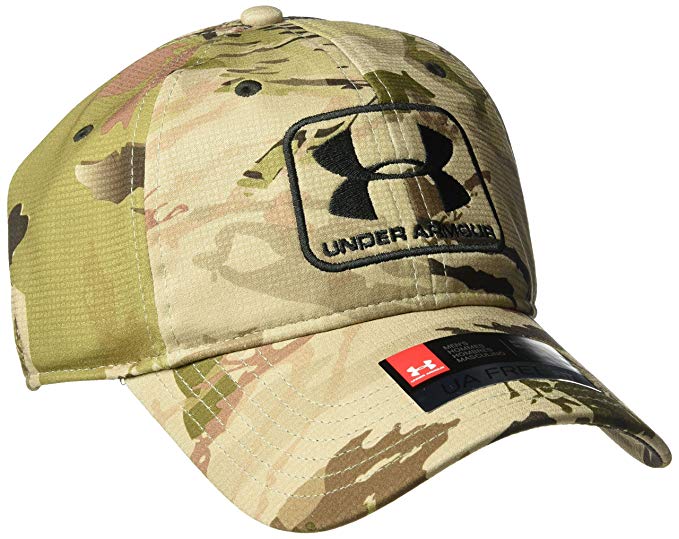 Under Armour Men's Camo Stretch Fit Cap