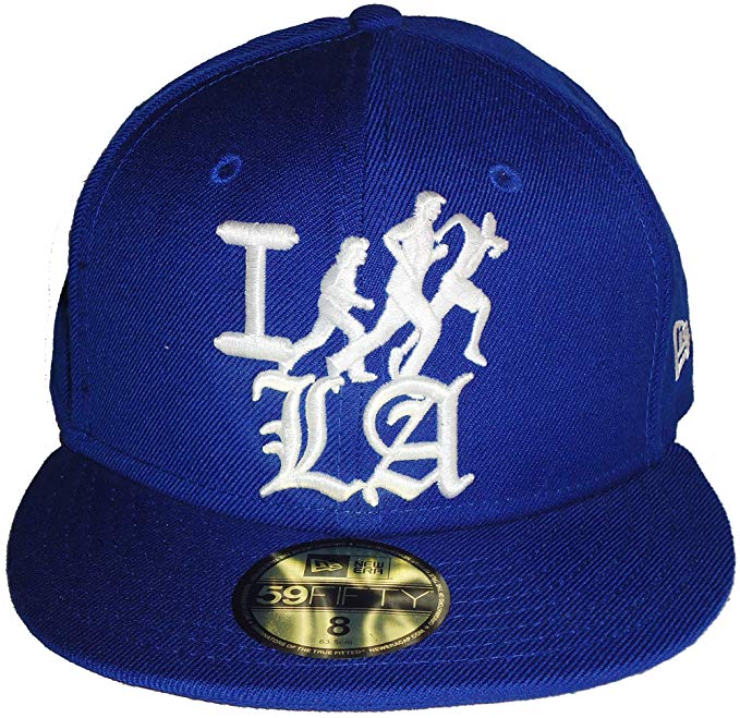 New Era I Run LA Los Angeles 59Fifty Fitted Cap Hat