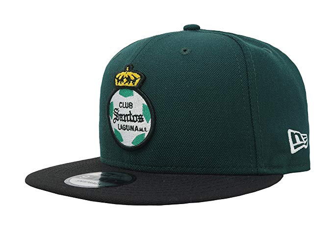 New Era 9Fifty Hat Santos Laguna Soccer Club Mx League Dark Green/Black Snapback