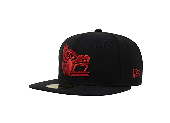 New Era 5950 Club Tijuana Xolos Prehispanic Fitted Hat (Black) Mexico Soccer Cap