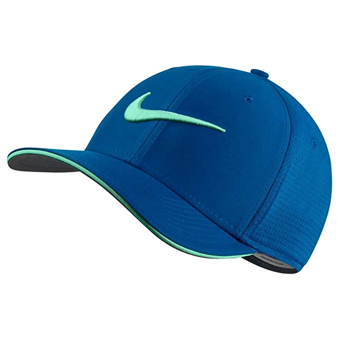 Nike Classic 99 Mesh Golf Cap 2017 Blue Nebula/Green Glow/Green Glow Medium/Large