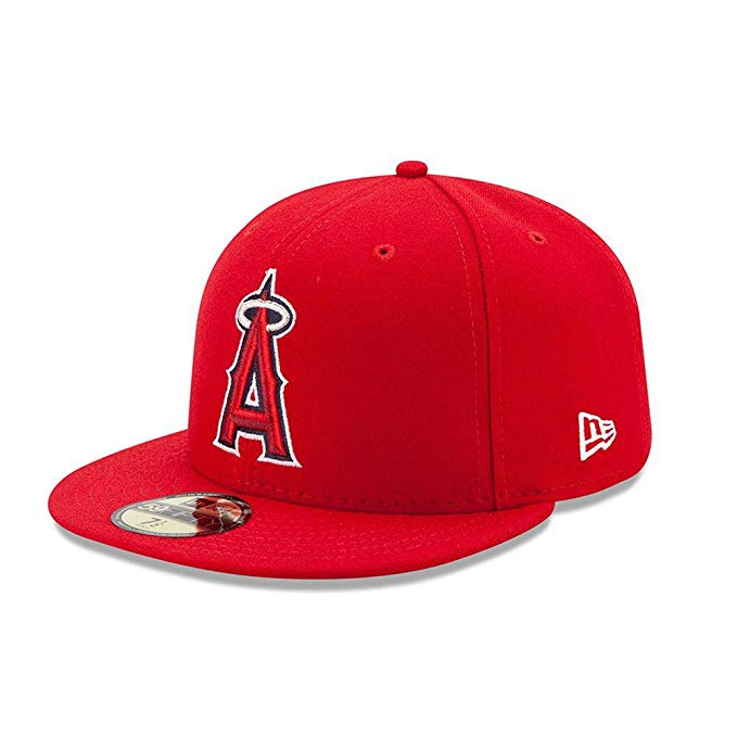 New Era 59FIFTY New Era Los Angeles Angels of Anaheim MLB 2017 Authentic Collection On Field Game Cap