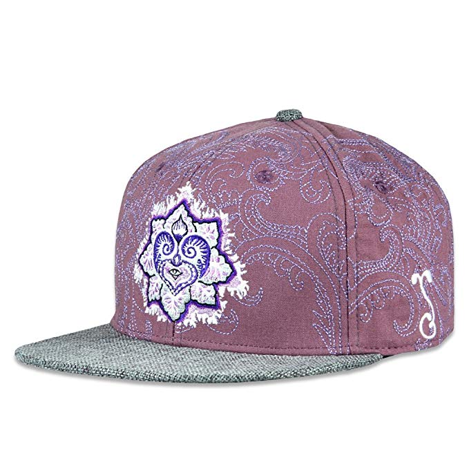 Grassroots California Randal Roberts Mandala Purple Snapback