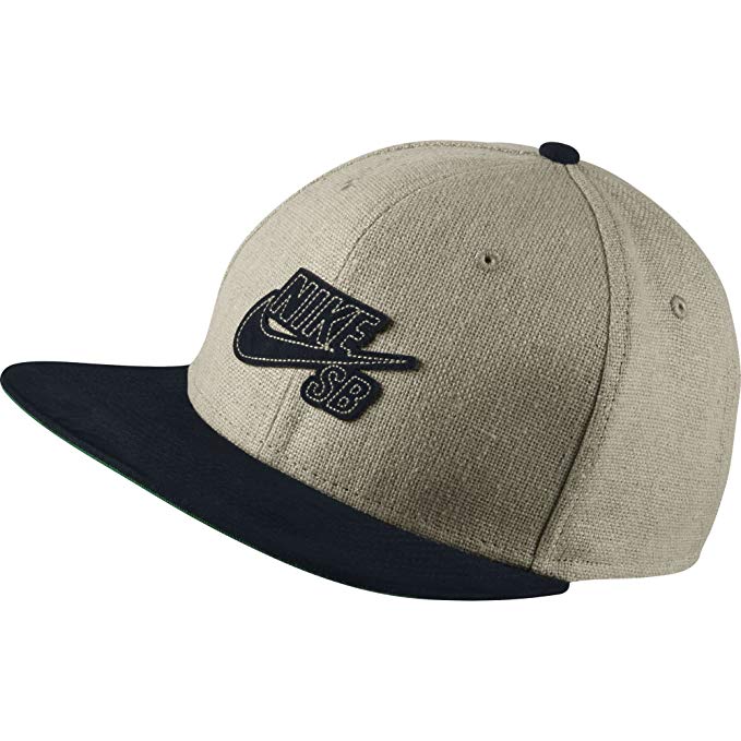 Nike Mens SB S+ Raw Canvas Pro Snapback Hat