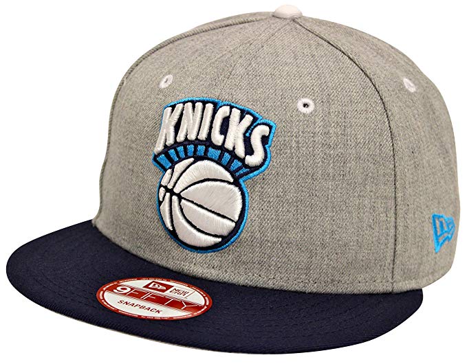 New Era 9Fifty New York Knicks Gray French Blue Snapback